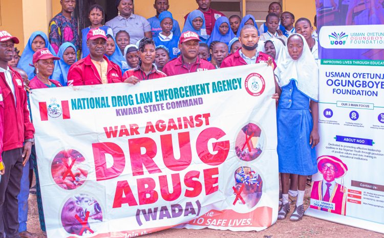  Inauguration of War Against Drug Abuse (WADA) Clubs in Offa Schools